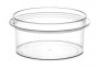 Verzegelbare Slimline TP beker / pot / bak met diameter 95 mm. en inhoud 195 ml.